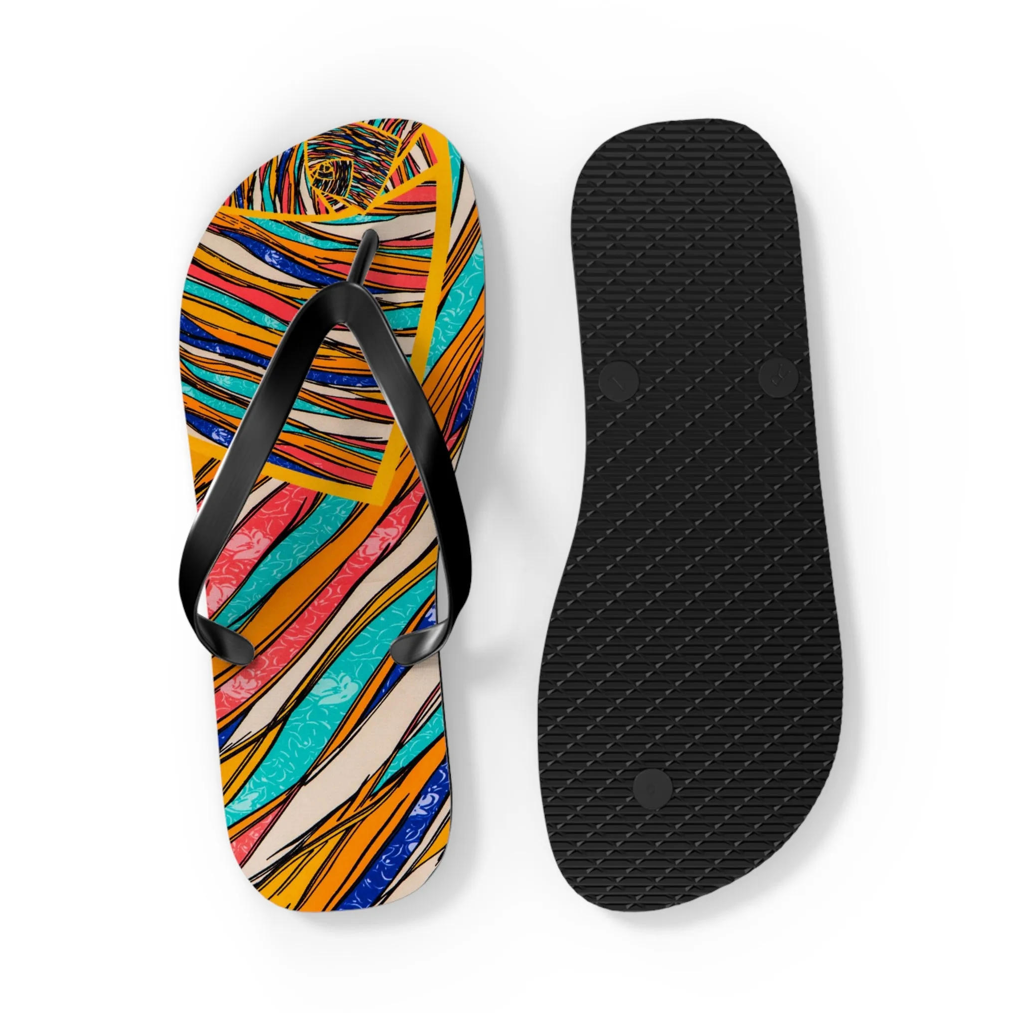 Color Brushstroke - Inovax Flip Flops