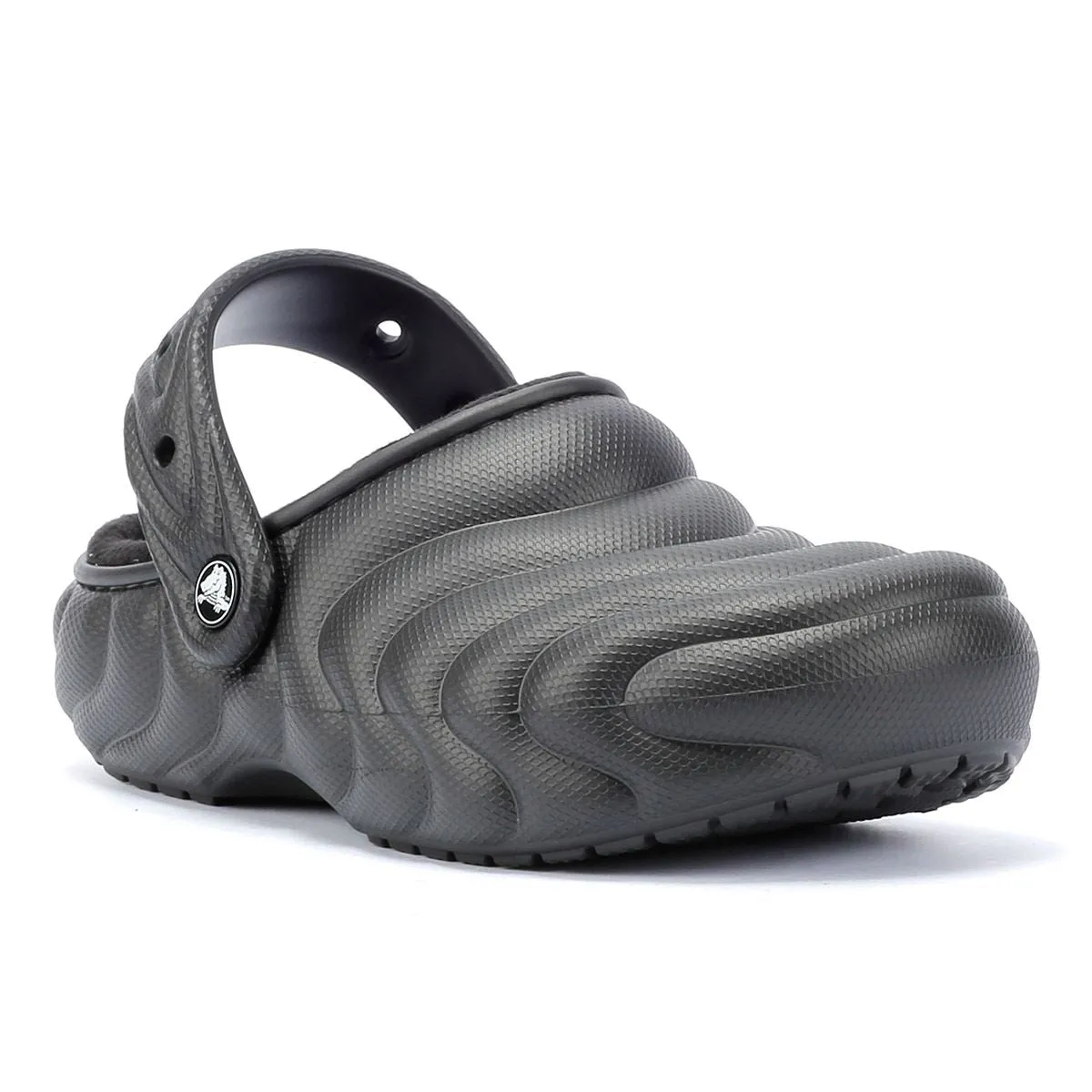 Crocs Classic Lined Overpuff Women's Black Clogs