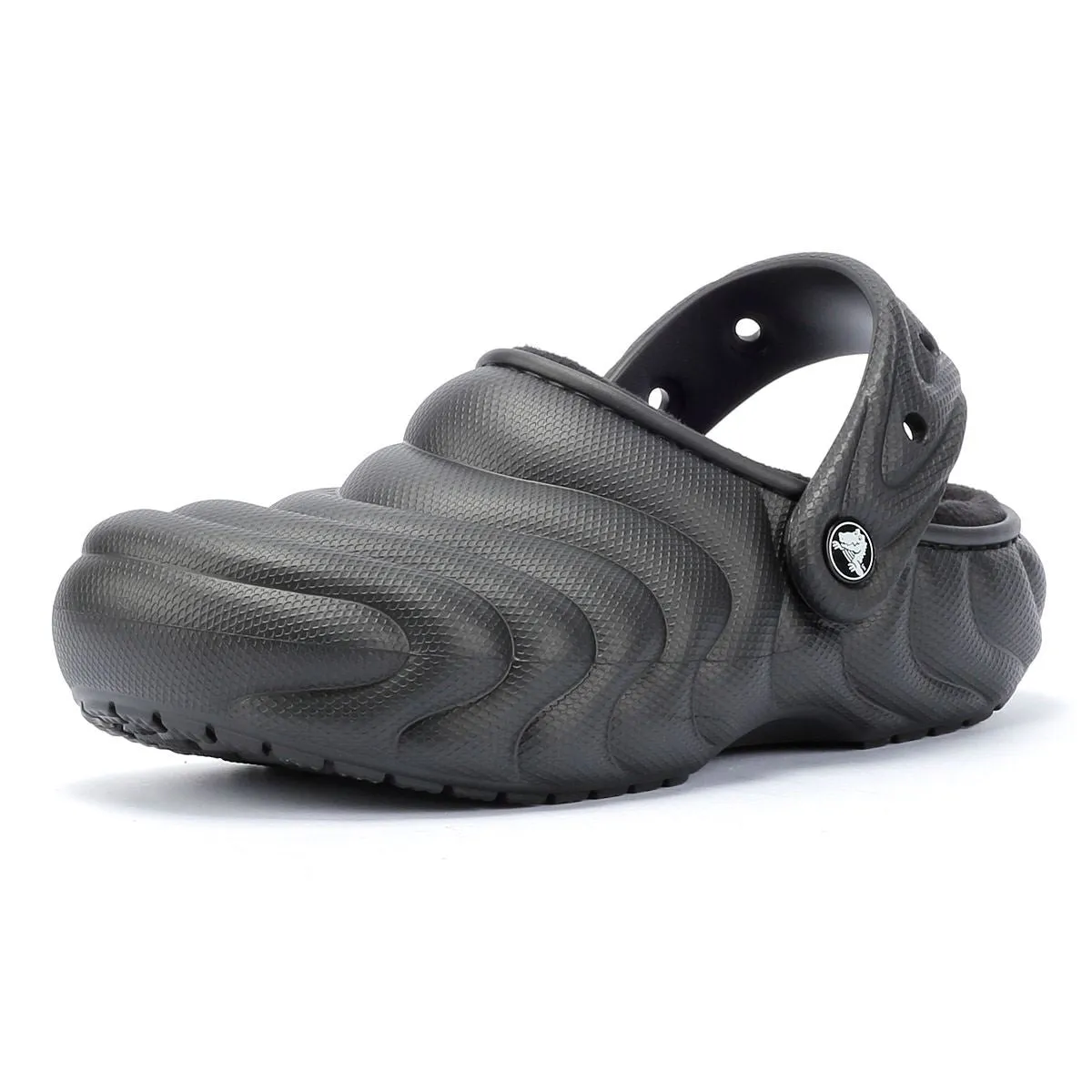 Crocs Classic Lined Overpuff Women's Black Clogs