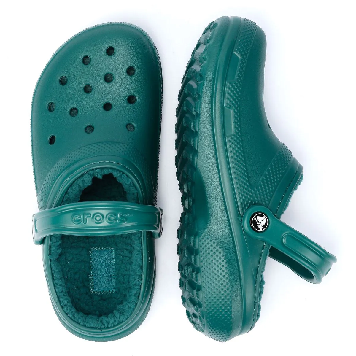 Crocs Classic Lined Women's Emerald Clogs