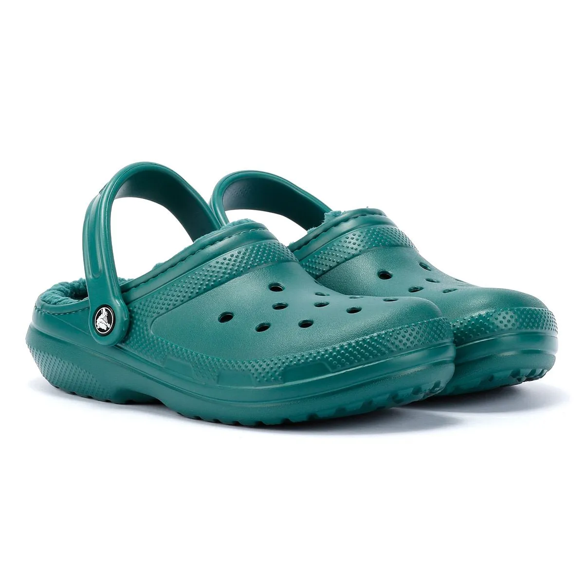 Crocs Classic Lined Women's Emerald Clogs