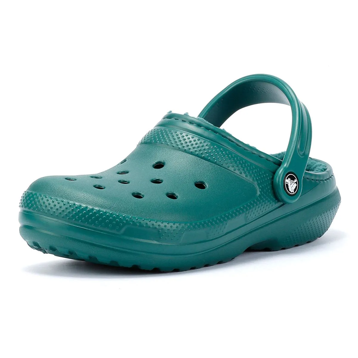 Crocs Classic Lined Women's Emerald Clogs