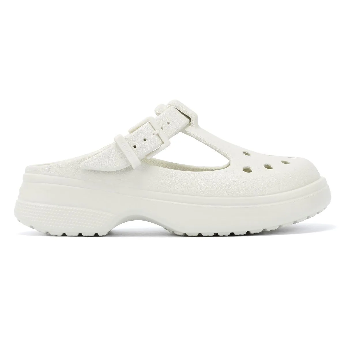 Crocs Classic Mary Jane Women's Cream Clogs