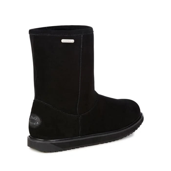 Emu - Paterson Lo WATERPROOF Boot- black Clearance