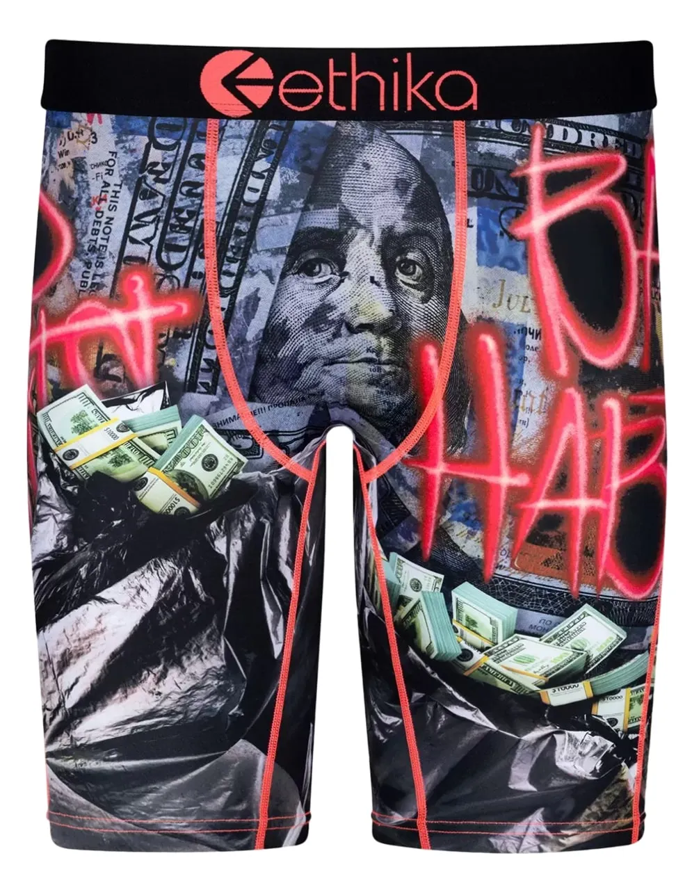 Ethika Men's Bad Habits Boxer Briefs