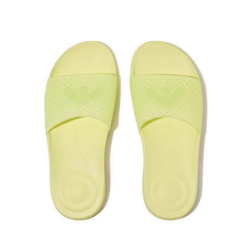 Iqushion Arrow Translucent Pool Slides Lime