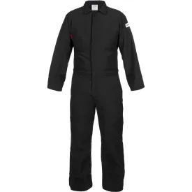 LAKELAND C01013 FR Coveralls, 4.5 Oz Nomex, Navy, 1 Each