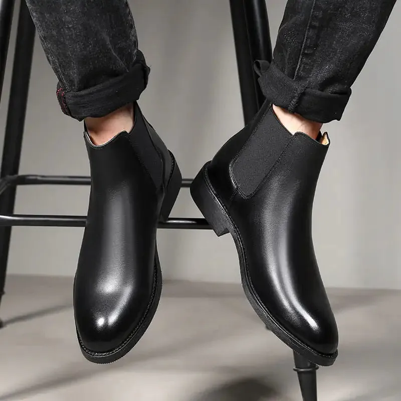 Men's Elegant Leather Boots