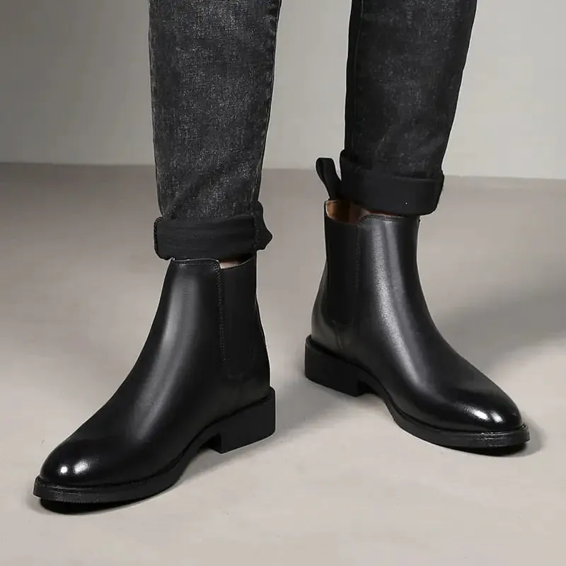 Men's Elegant Leather Boots