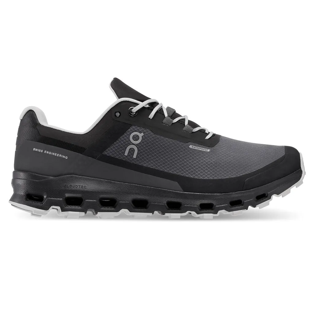 Men's On-Running Cloudvista Waterproof Color: Eclipse | Black