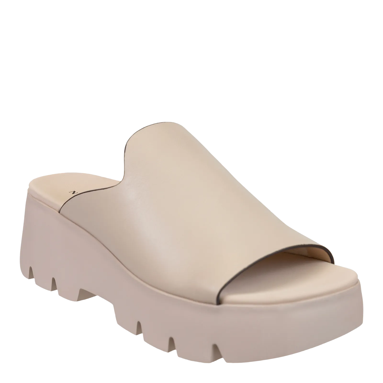 NAKED FEET - DRIFT in BEIGE Platform Sandals