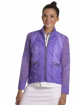 Purple Rose Bomber Jacket - FINAL SALE