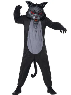 Sinister Black Cat Fight Kids Unisex Halloween Costume