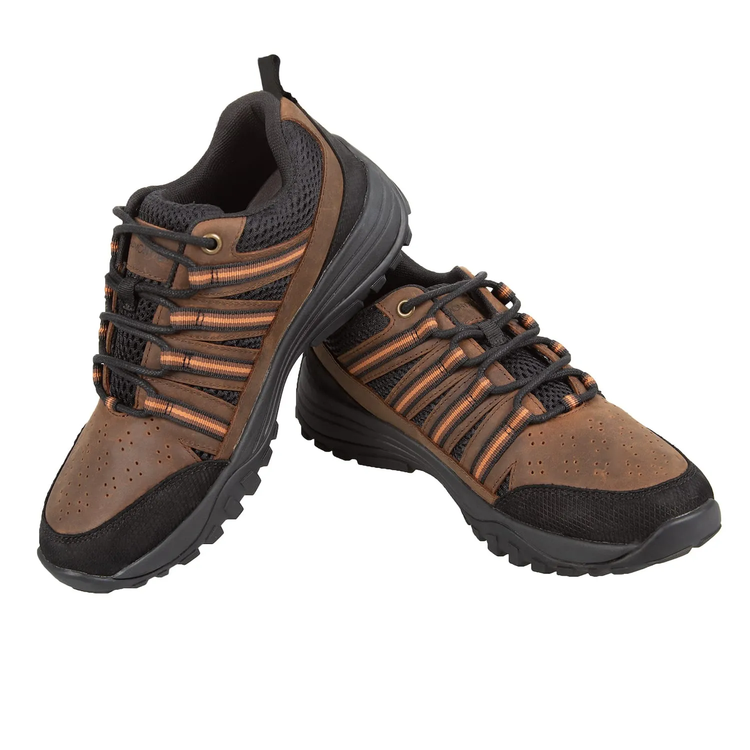 Trail Shoe • Jesse Brown Leather & Black Mesh