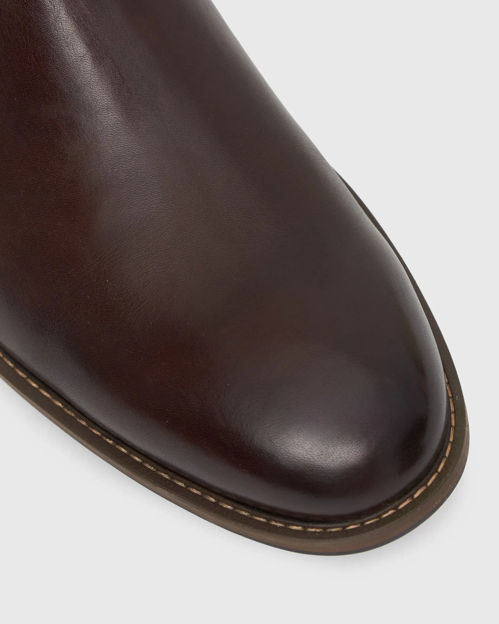 Wider Fit JEFFERY Leather Chelsea Boots