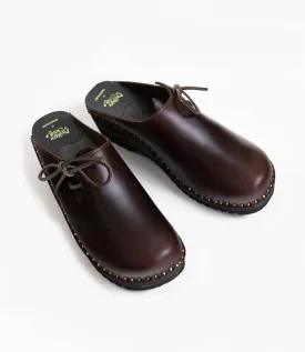 Woburn Walk x Troentorp - Swedish Clog - Alps/Side Lace - Brown