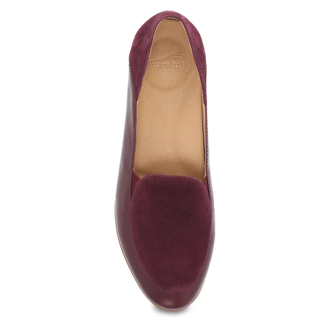 Women's Dansko Lace Color: Wine Glazed Leather