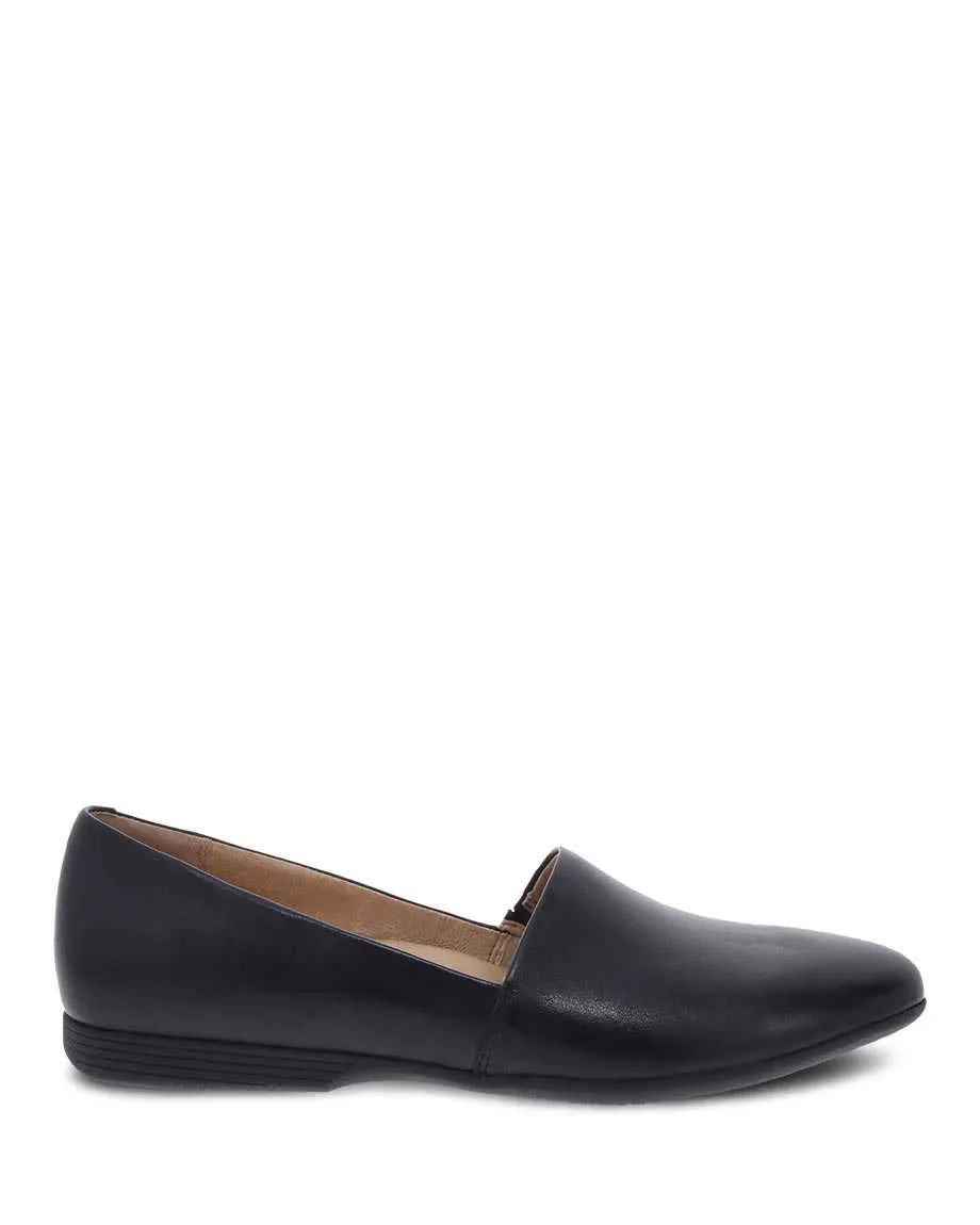 Women's Dansko Larisa Color: Black Milled Nappa