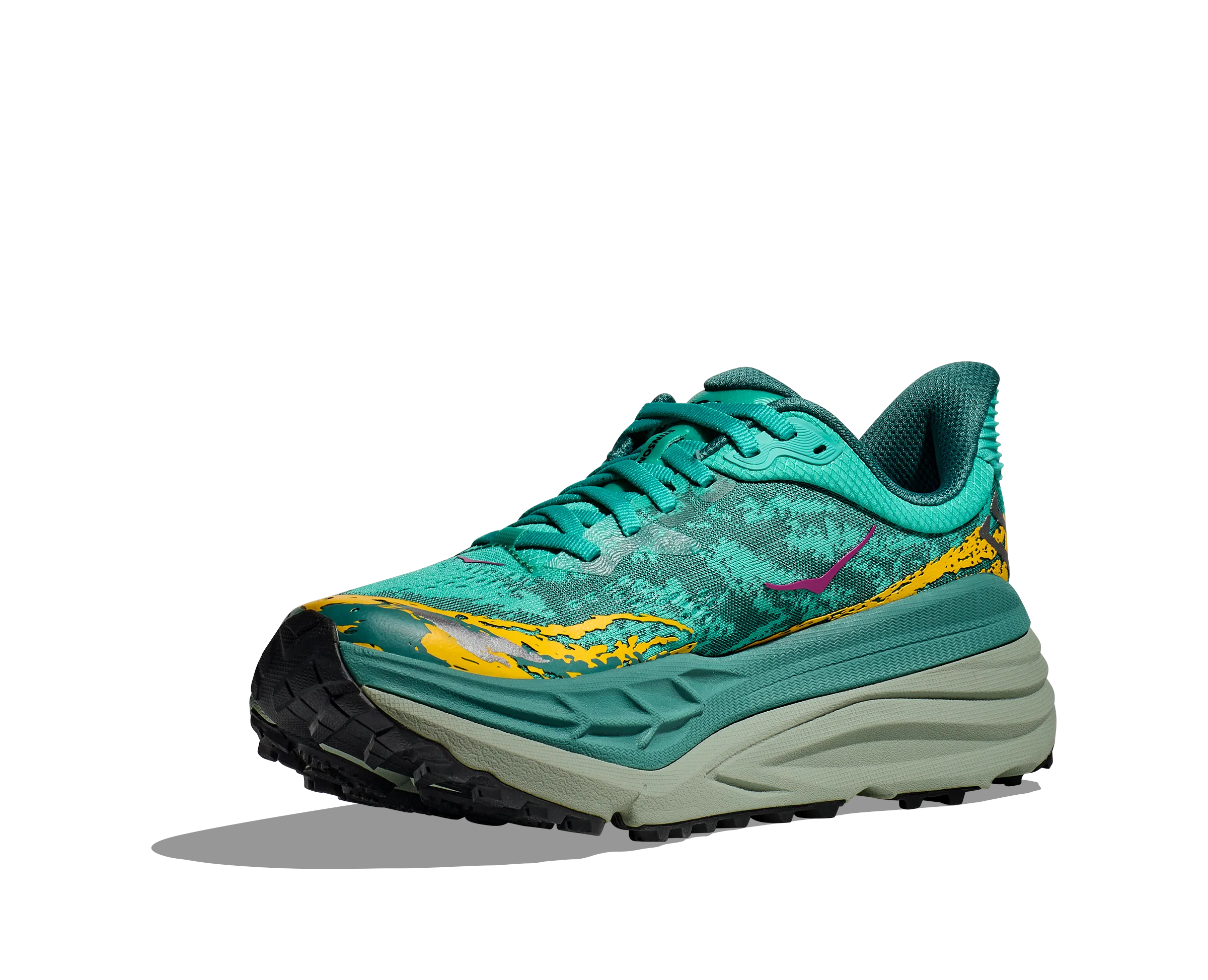 Women's Hoka Stinson 7 Color: Electric Aqua/ Ocean