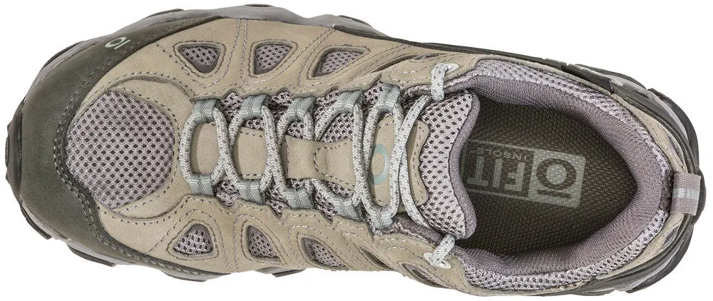 Women's Oboz  Sawtooth II Low Waterproof Color: Frost Gray / Sage